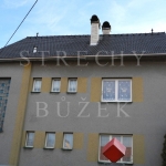 střešní krytina - Tondach Srdcovka (nerezové oplechování, svody)