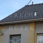 střešní krytina - Tondach Srdcovka (nerezové oplechování, svody)