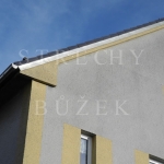 střešní krytina - Tondach Srdcovka (nerezové oplechování, svody)
