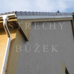 střešní krytina - Tondach Srdcovka (nerezové oplechování, svody)